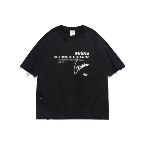 Guuka T Shirts Men Black