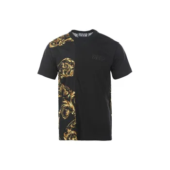 VERSACE JEANS COUTURE SS22 T Shirt Men's Black