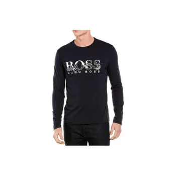 HUGO BOSS T Shirts Men Navy Blue