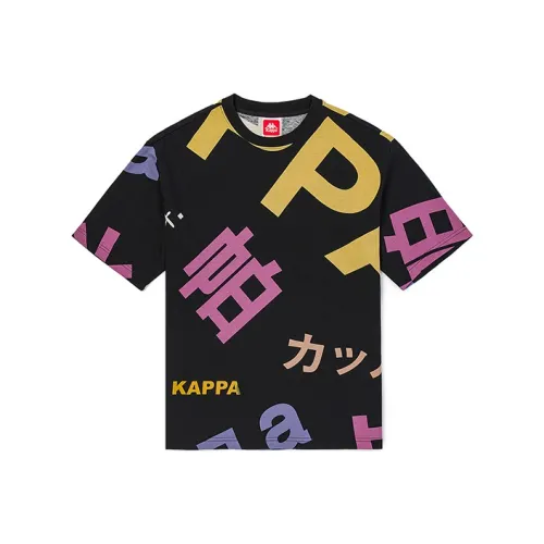 Kappa Drop Shoulder Sleeve T-Shirt Unisex Shadow Gray