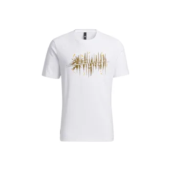 Adidas Wuji Series Set in Sleeve T Shirt Men's White