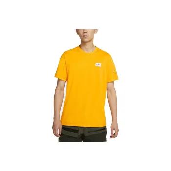 Nike T Shirts Men Gold