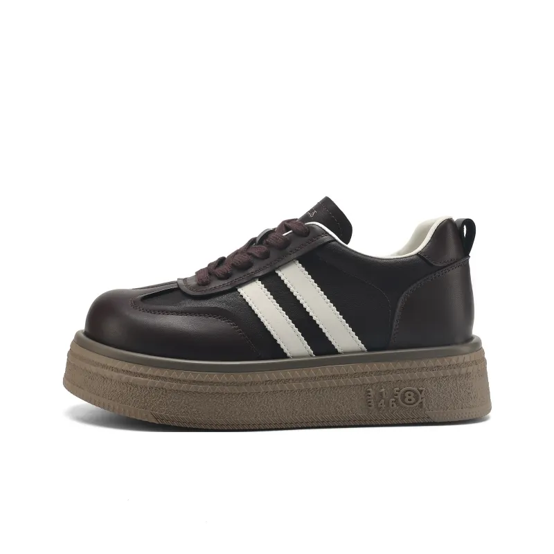 FIVE PLUS Anti Slip Wear Resistant Low Top Skateboard Shoes Women's-6