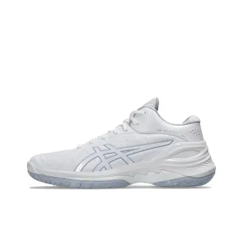 Asics GELBURST 28 Anti Slip Wear Resistant Mid Top Basketball Shoes Men's White