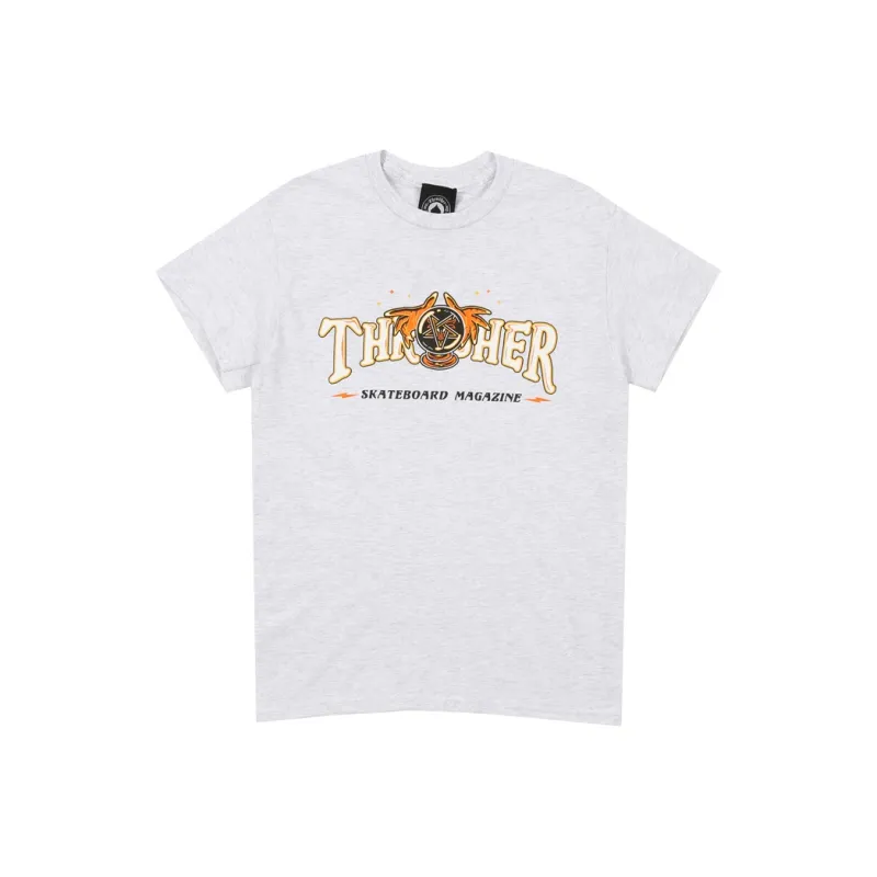 Thrasher T-Shirt US Version Unisex Gray-0