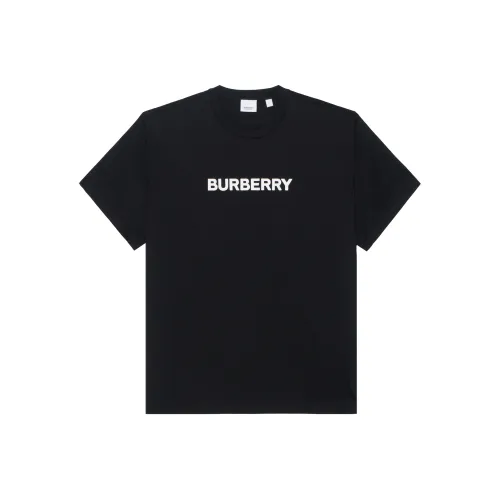 Burberry Logo Print Cotton Oversized T shirt