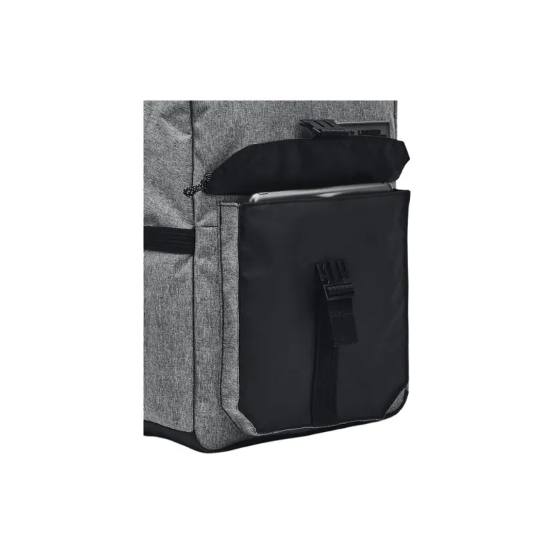 Under Armour Polyester Backpack Regular Men's Gray & Black-3
