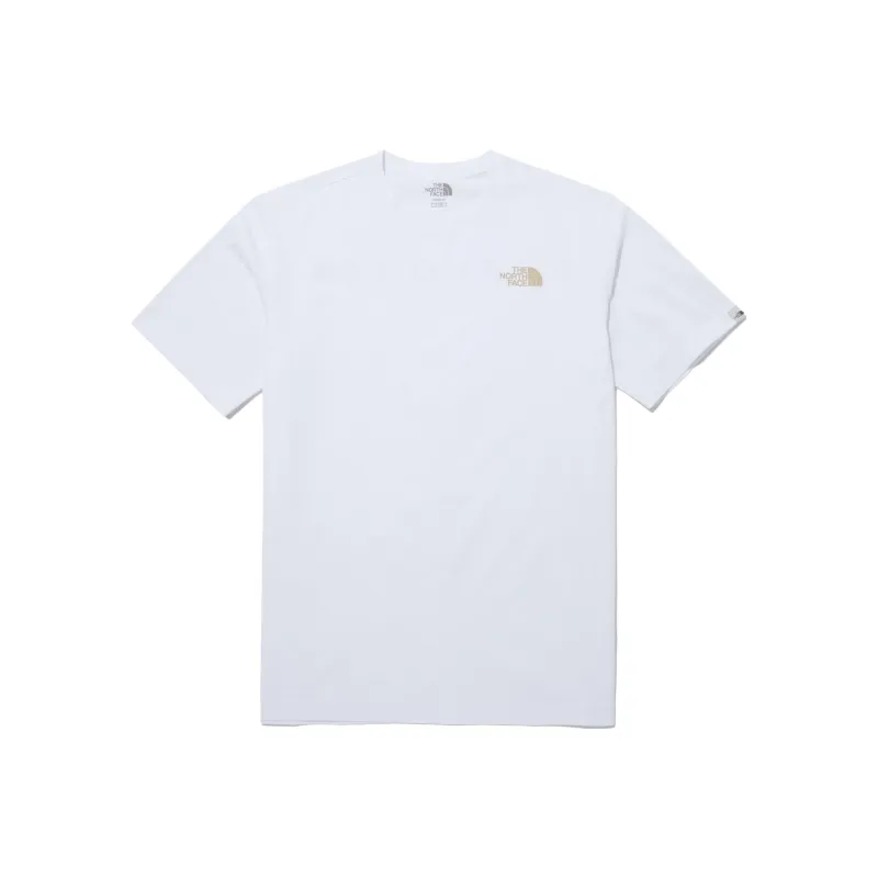 THE NORTH FACE T Shirts Men White Beige-0