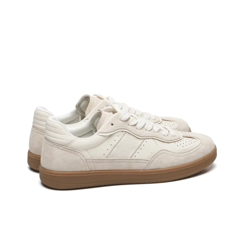 Meixi Low Top Skateboard Shoes Men's Ecru-3