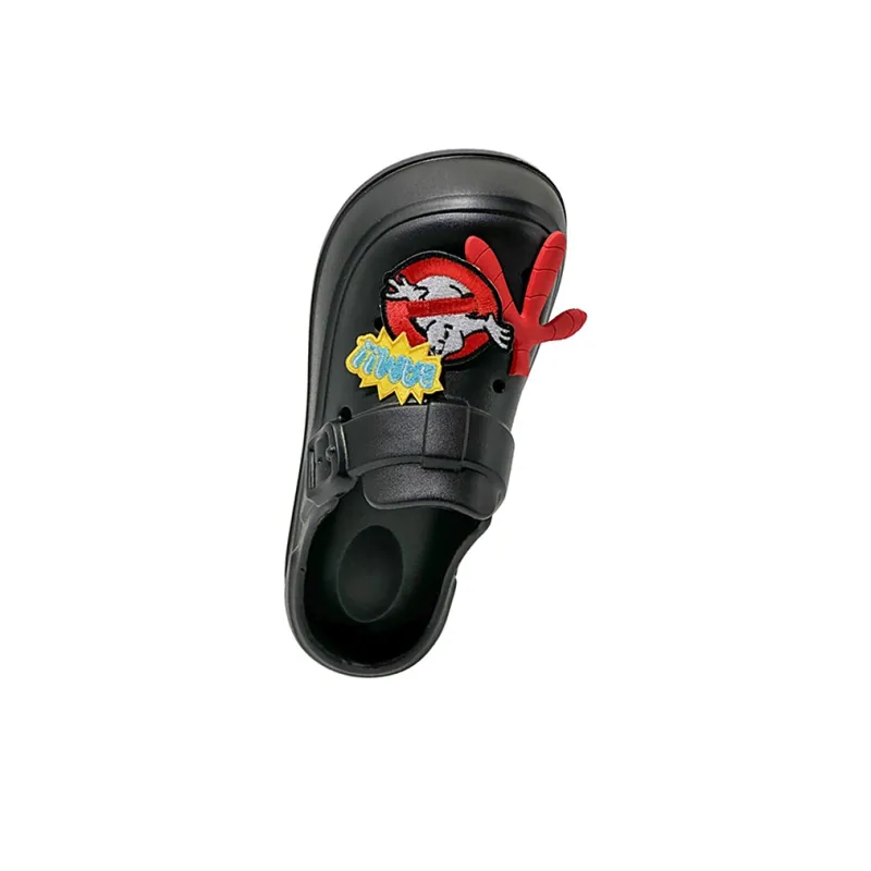 OUBT Odor-Resistant Abrasion-Resistant Slip-Resistant Wrap-toe Slippers Women's Black-3