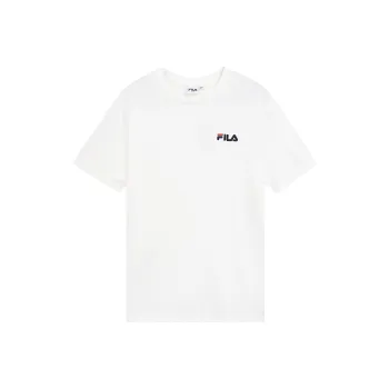 FILA T Shirts Unisex White