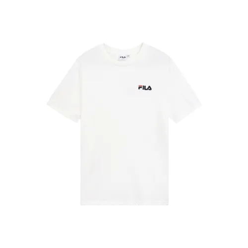 FILA T-Shirts Unisex White