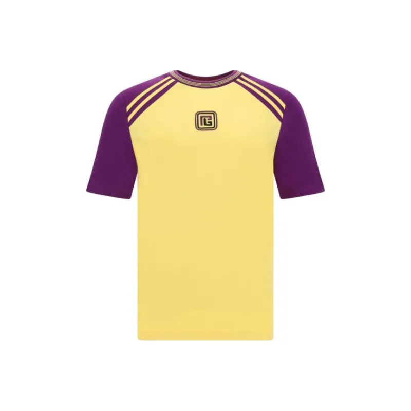 BALMAIN T-Shirts Men Yellow-0