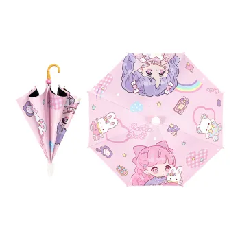 Ten Thousand Months Safety Rounded Corner Kids Umbrella