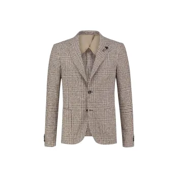 LARDINI Brooch detail Single breasted Blazer