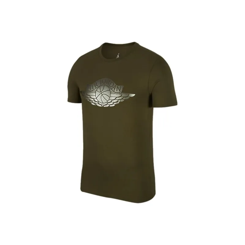 Jordan T-Shirt Men's Army Green-0