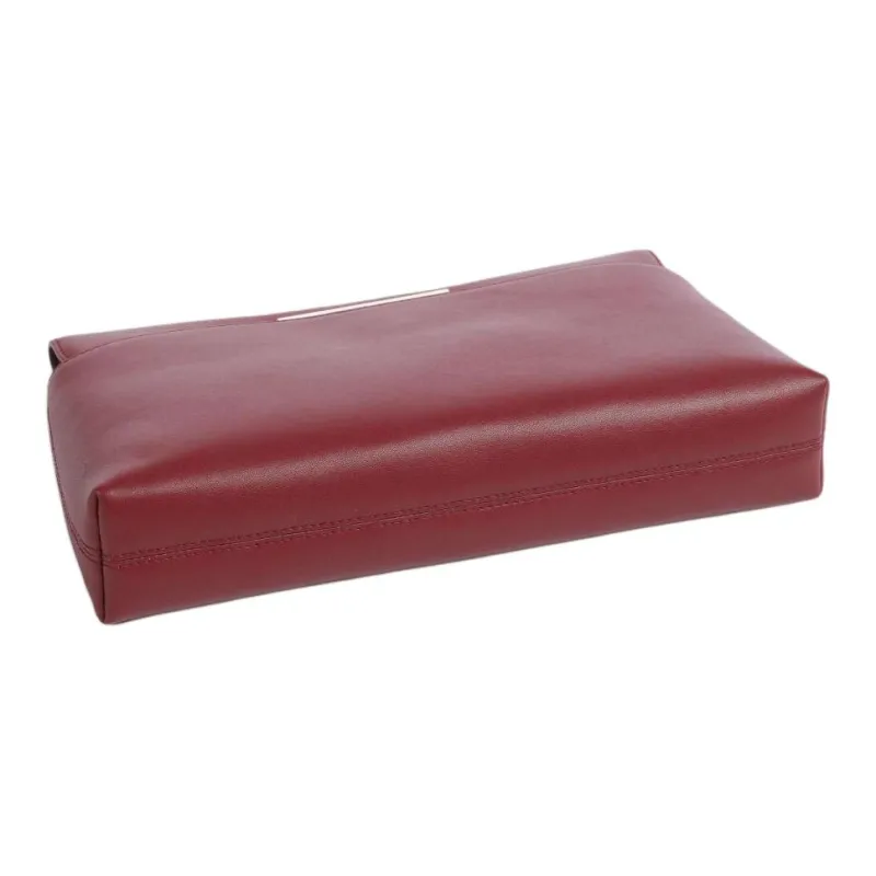 Furla Leather Clutch Regular Women's Burgundy Color-3