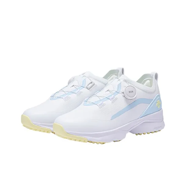 DESCENTE GOLF Low Top Casual Shoes Women's Light Blue-1