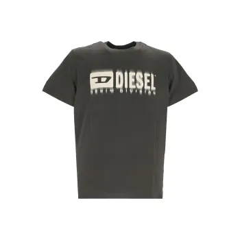 DIESEL T Shirts Men Gray