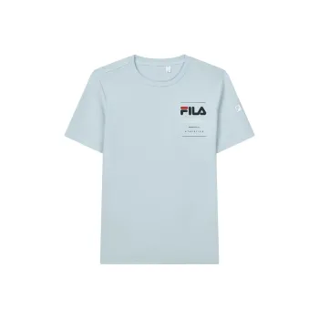 FILA T Shirts Men Light Smoke Blue