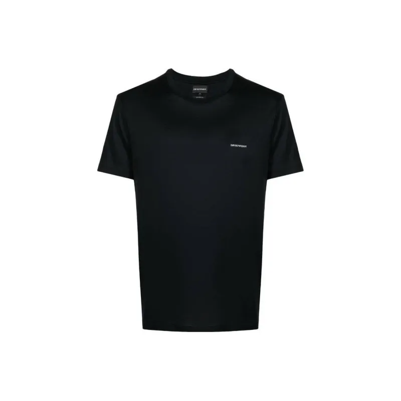 EMPORIO ARMANI Logo Printed Crewneck T Shirt-0
