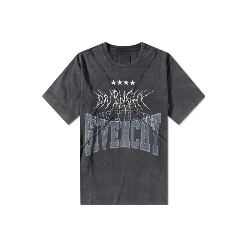 Givenchy T-Shirts Men Gray-0