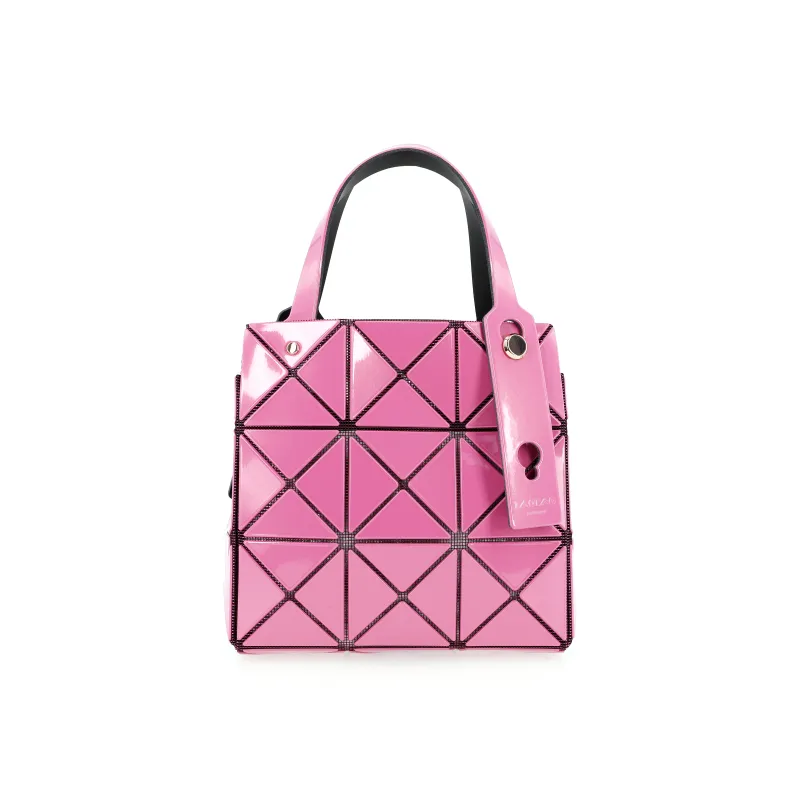 ISSEY MIYAKE Nylon Tote Bag, Shopping Bag, Handbag Regular Women's Pink-0