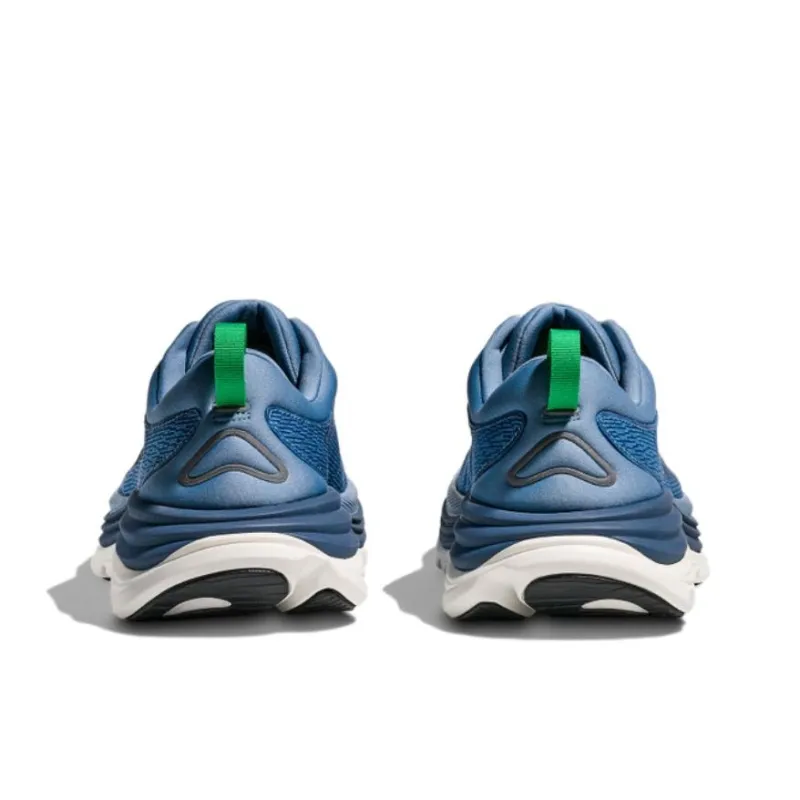 HOKA ONE ONE Gaviota 5 Durable Breathable Lightweight Low Top Running Shoes Men's Blue-3