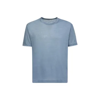 Boglioli T-Shirts Men Gray Blue