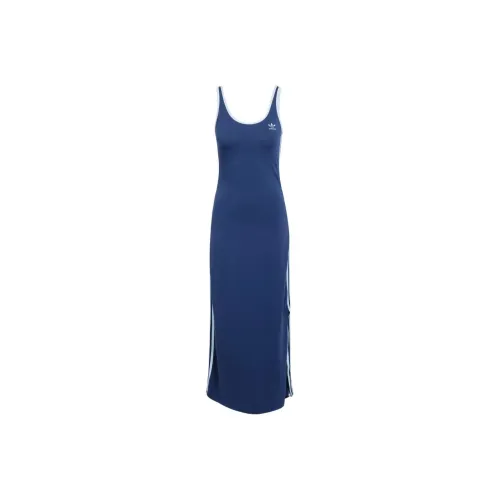 Adidas Originals Adicolor 3 Stripes Tank Maxi Dress