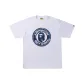 White with Blue Base and Print