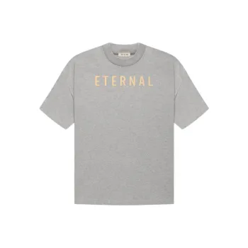Fear Of God T Shirt Unisex Gray