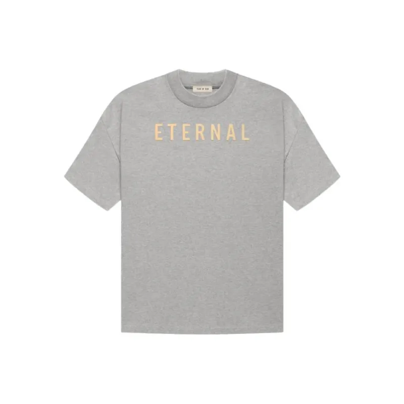 Fear Of God T Shirt Unisex Gray-0