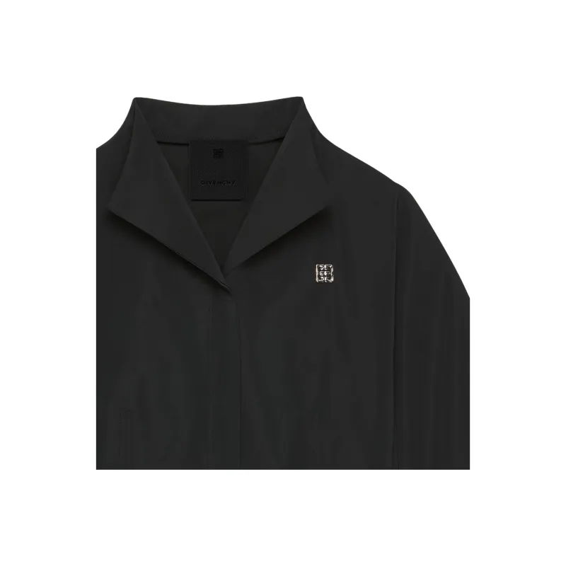 Givenchy Logo Plaque Collared Sweater-3