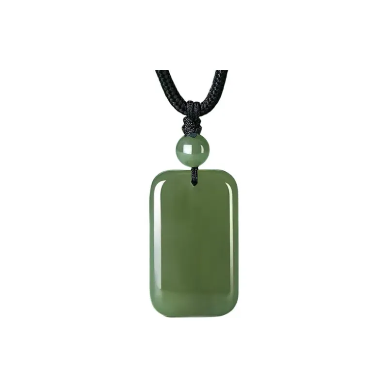 Cuizu Pendants Green Jade Unisex-0