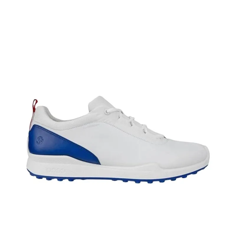 Ecco Low Top Casual Shoes Men's White Blue-1