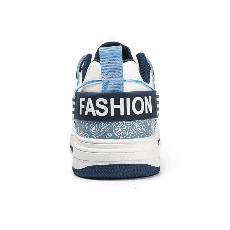 Gai Renpu Slip Resistant Cushioning, Abrasion Resistant, Breathable, Height Increasing Low Top Skateboard Shoes Men's-5