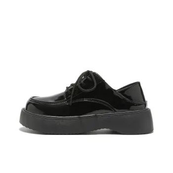 Little Red Man Casual Single Shoes Women's Black