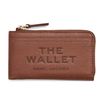 MARC JACOBS The Leather Top Zip Multi Wallet