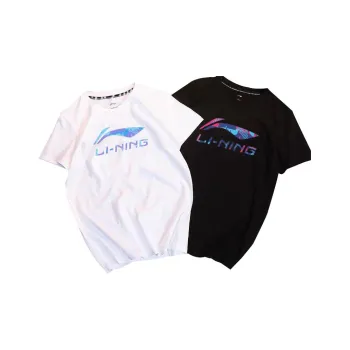 LINING T-Shirts Men 2 Pack Black+White