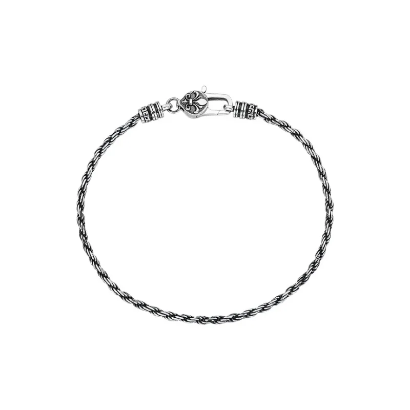MYSH S925 Silver Bracelets Men's-1