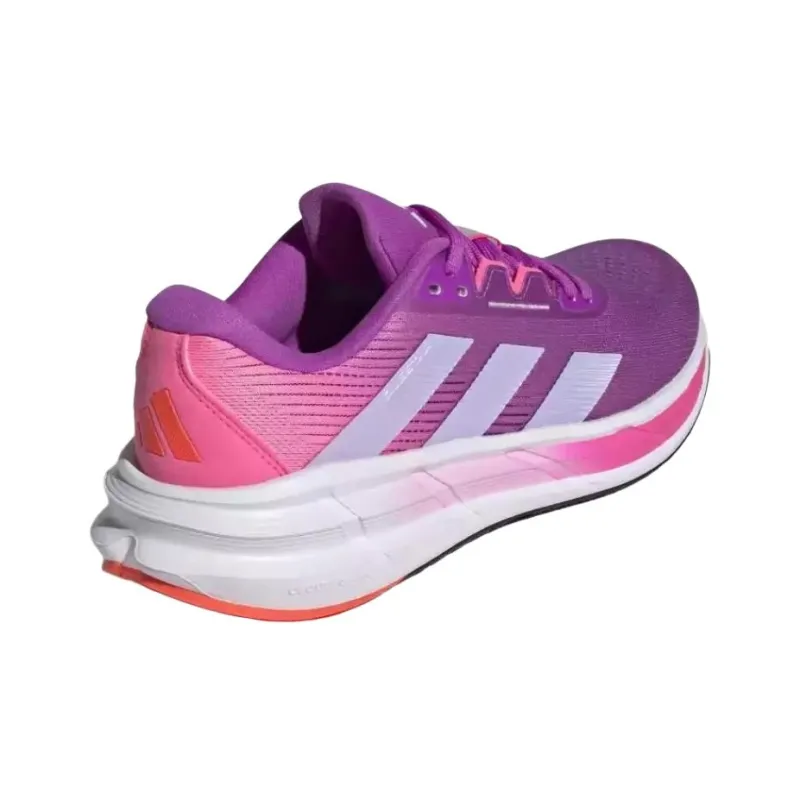 Adidas QUESTAR 3 Anti Slip Wear Resistant Low Top Casual Running Shoes Women's Purple-4