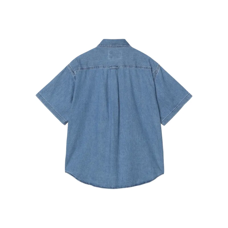 Carhartt WIP Lucas Short sleeve Denim Shirt-1