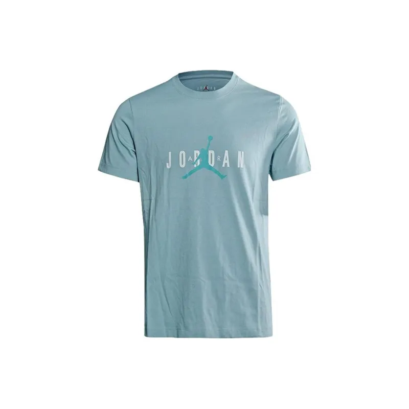 Jordan T Shirts Men Blue-0