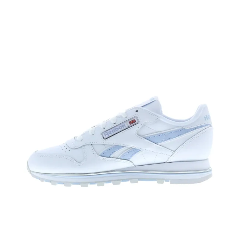 Reebok Women's Classic Leather Clip V2 'White Pale Blue' Women's-0