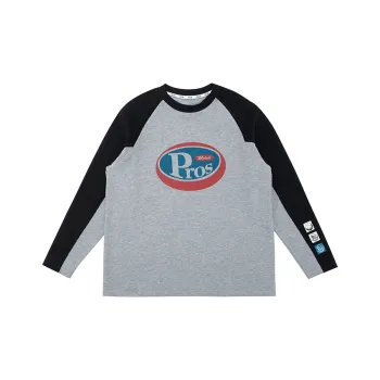 PROS BY CH Long-Sleeved T-Shirt Unisex Heather Gray