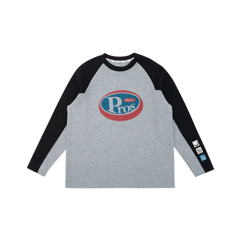 PROS BY CH Long-Sleeved T-Shirt Unisex Heather Gray-0