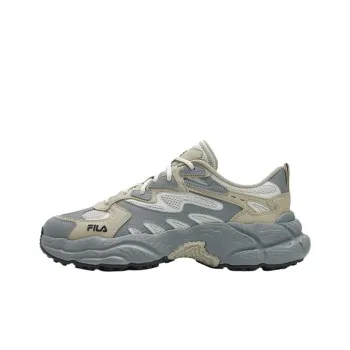 FILA Fern 2 Anti Slip Wear Resistant Low Top Chunky Sneakers Men's Yellow Gray