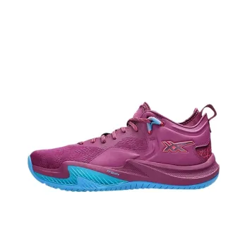Asics Nova Surge 2 Mid Top Basketball Shoes Men's Fuchsia