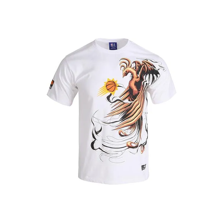 NBA Team T Shirts Unisex White-0